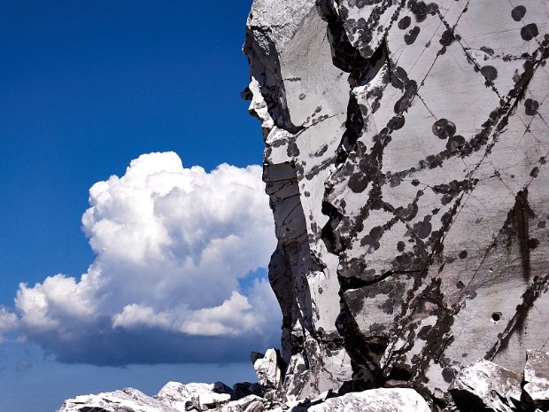 Monte Tambura über die Cave delle Gruzze