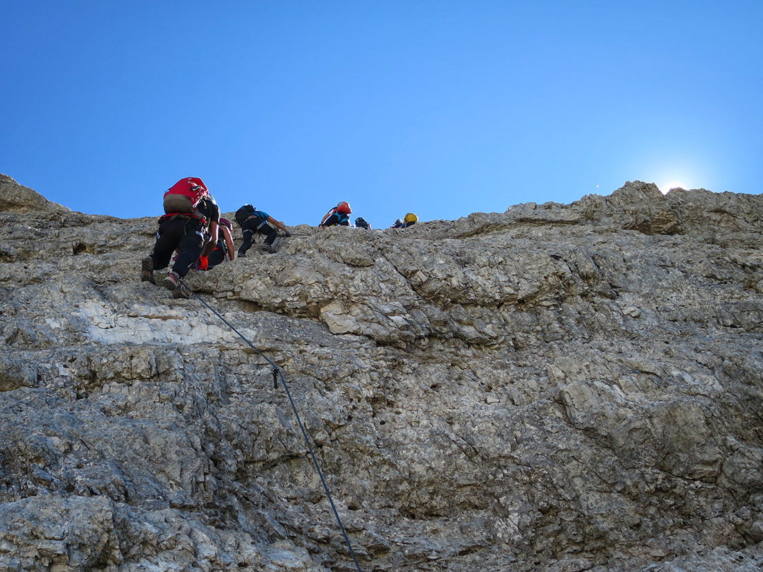rozes032.jpg - Die letzte Stufe, gleich gibt's ganz andere Aussicht.                               