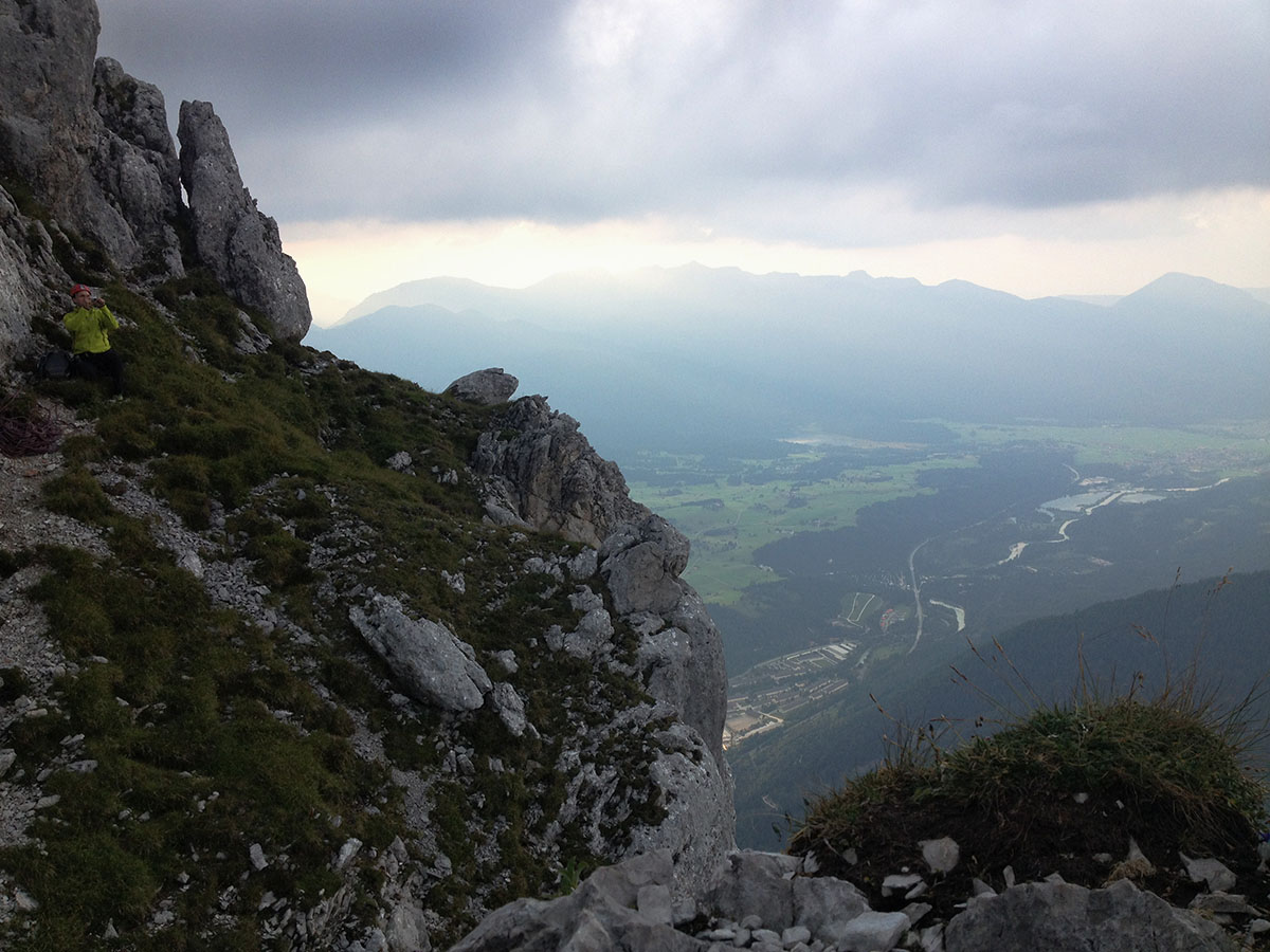 MaMa09a.jpg - Es wurde zusehends ungemütlich und wir wollten schnell runter - was leider nicht gelang 