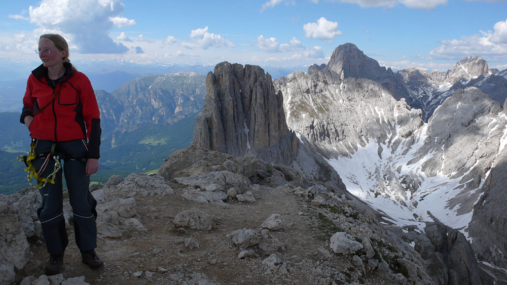 masare114.jpg - Hinten rechts sind Rosengartenspitze und Kesselkogel.
