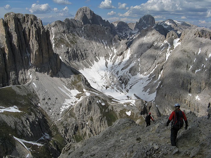 masare150.JPG - Abstieg zum Vajolonpass.
