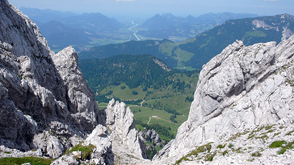 widauer100.jpg - Die letzten Meter zur Scharte.