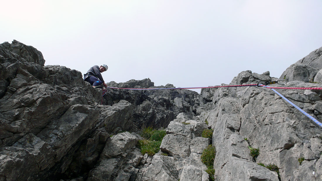 wolfebner10.jpg - Die Route macht immer wieder Wendungen, um sich die Schmankerl herauszupicken.